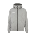 Craft Hooded Sweatshirt Community 2.0 Logo Full Zip Hoodie (Cotton/Polyester) Grey Men