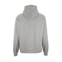 Craft Hooded Sweatshirt Community 2.0 Logo Full Zip Hoodie (Cotton/Polyester) Grey Men