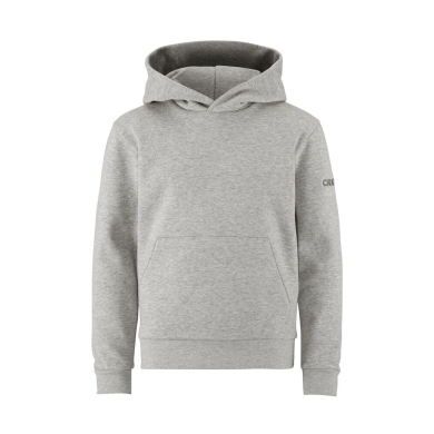 Craft Hooded Sweatshirt Community 2.0 Hoodie (athletic fit) light grey Kids