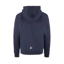 Craft Hooded Sweatshirt Community 2.0 Logo Full Zip Hoodie (Cotton/Polyester) navy blue Kids