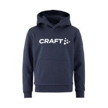 Craft Hooded Sweatshirt Community 2.0 Hoodie (high wearing comfort) navy blue Children