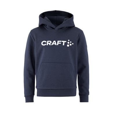 Craft Hooded Sweatshirt Community 2.0 Hoodie (high wearing comfort) navy blue Children