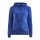 Craft Hoodie Community FZ Hoodie (Front Zipper, sporty fit) cobalt blue Women