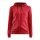 Craft Hoodie Community FZ Hoodie (Front Zipper, sporty fit) red Women