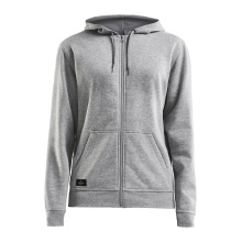 Craft Hoodie Community FZ Hoodie (Front Zipper, sporty fit) grey Women