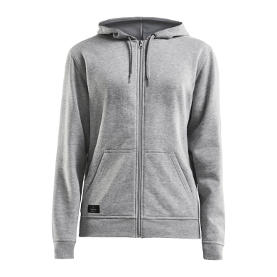 Craft Hoodie Community FZ Hoodie (Front Zipper, sporty fit) grey Women