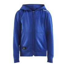 Craft Hoodie Community FZ Hoodie (Front Zipper, sporty fit) cobalt blue Kids