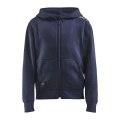 Craft Hoodie Community FZ Hoodie (Front Zipper, sporty fit) navy blue Kids