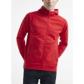 Craft Hoodie Core Soul Full Zip Hood (soft material, with zip pockets) red Men