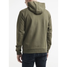 Craft Hoodie Core Soul Full Zip Hood (soft material, with zip pockets) khaki green Men