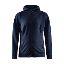 Craft Hoodie Core Soul Full Zip Hood (soft material, with zip pockets) darknavy Women