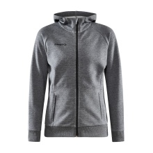 Craft Core Soul Full Zip Hoodie (soft material, with zipper pockets) dark grey Women