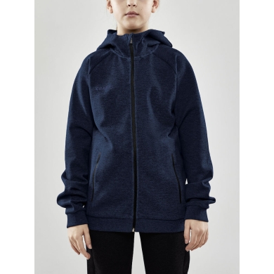 Craft Hoodie Core Soul Full Zip Hood (soft material, with zipper pockets) navy blue Kids