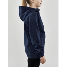 Craft Hoodie Core Soul Full Zip Hood (soft material, with zipper pockets) navy blue Kids