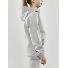 Craft Hoodie Core Soul Full Zip Hood (soft material, with zip pockets) light grey Kids