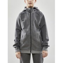 Craft Hoodie Core Soul Full Zip Hood (soft material, with zipper pockets) dark grey Kids