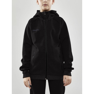 Craft Core Soul Full Zip Hoodie (soft material, with zip pockets) black Kids