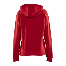 Craft Hoodie Core Soul Sweatshirt (comfortable fit) red Women