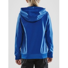 Craft Hoodie Fullzip Pro Control Hoodie cobalt blue/white Boys