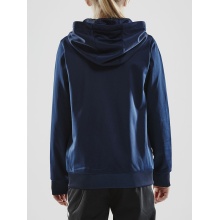 Craft Hoodie Fullzip Pro Control navy blue/white Boys