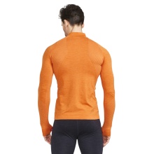 Craft Functional Underwear Long Sleeve Shirt Core Dry Active Comfort Half-Zip (optimal freedom of movement) orange men's