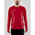 Craft Sport Long Sleeve Evolve Crew Neck Shirt - made of stretch material - red Men