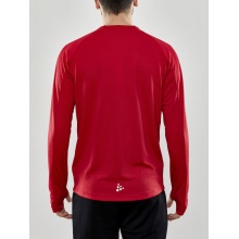 Craft Sport Long Sleeve Evolve Crew Neck Shirt - made of stretch material - red Men