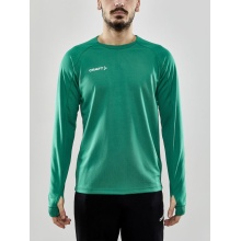 Craft Sport Long Sleeve Shirt Evolve Crew Neck - made of stretch material - green Men