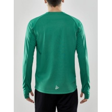 Craft Sport Long Sleeve Shirt Evolve Crew Neck - made of stretch material - green Men