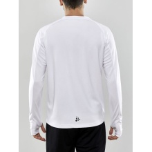 Craft Sport Long Sleeve Shirt Evolve Crew Neck - made of stretch material - white Men