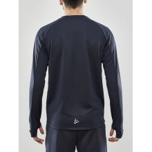 Craft Sport Long Sleeve Shirt Evolve Crew Neck - made of stretch material - dark grey Men