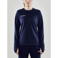 Craft Sport Long Sleeve Shirt Evolve Crew Neck - made of stretch material - navy blue Women