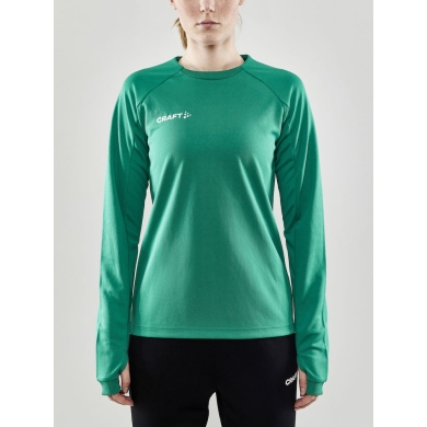 Craft Sport Long Sleeve Shirt Evolve Crew Neck - made of stretch material - green Women