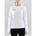 Craft Sport Long Sleeve Shirt Evolve Crew Neck - made of stretch material - white Women