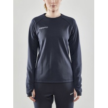 Craft Sport Long Sleeve Shirt Evolve Crew Neck - made of stretch material - dark grey Women