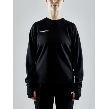 Craft Sport Long Sleeve Shirt Evolve Crew Neck - made of stretch material - black Women