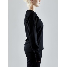 Craft Sport Long Sleeve Shirt Evolve Crew Neck - made of stretch material - black Women