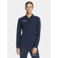 Craft Sport Long Sleeve Shirt Extend Halfzip (high freedom of movement, comfortable fit) navy blue Women