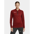 Craft Sport Long Sleeve Shirt Extend Halfzip (high freedom of movement, comfortable fit) burgundy Women