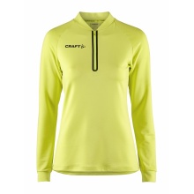 Craft Sport Long Sleeve Shirt Extend Halfzip (high freedom of movement, comfortable fit) yellow Women