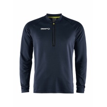 Craft Sport Long Sleeve Shirt Extend Halfzip (high freedom of movement, comfortable fit) navy blue Men