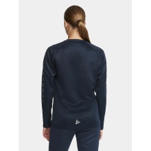 Craft Sport Long Sleeve Shirt Squad 2.0 Crew Neck (recycled Polyester, optimal freedom of movement) navy blue Women