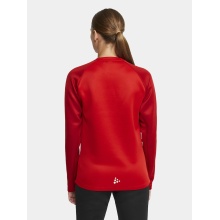 Craft Sport Long-Sleeve Shirt Squad 2.0 Crew Neck (rec. Polyester, optimal freedom of movement) red Women