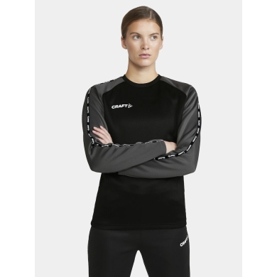 Craft Sport Long Sleeve Shirt Squad 2.0 Crew Neck (rec. Polyester, optimal freedom of movement) black Women