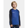 Craft Sport Long Sleeve Shirt Squad 2.0 Crew Neck (rec. Polyester, optimal freedom of movement) cobalt blue Kids