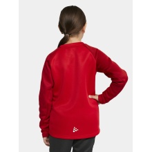 Craft Sport Long Sleeve Shirt Squad 2.0 Crew Neck (rec. Polyester, optimal freedom of movement) red Children