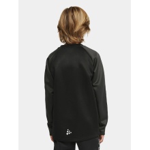 Craft Sport Long Sleeve Squad 2.0 Crew Neck (rec. Polyester, optimal freedom of movement) black Kids