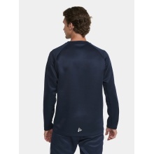 Craft Sport Long Sleeve Shirt Squad 2.0 Crew Neck (recycled Polyester, optimal freedom of movement) navy blue Men