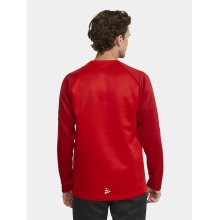 Craft Sport Long Sleeve Shirt Squad 2.0 Crew Neck (rec. Polyester, optimal freedom of movement) red Men