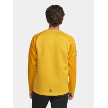 Craft Sport Long Sleeve Shirt Squad 2.0 Crew Neck (rec. Polyester, optimal freedom of movement) yellow Men